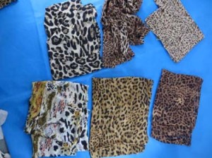 Animal print chiffon scarf wraps shawl stole. Soft, silky, half see through, stylish, beautiful colors, trendy designs, light and comfortable to wear. Can be used as a scarf or a hip wrap mini skirt beach cover-up