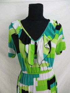 multiple color block design long dress / maxi sundress / beach dress / vacation dress / halter dress