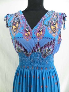 vintage boho long dress / maxi dress / boho beach dress / maxi sundress / vacation dress / halter dress