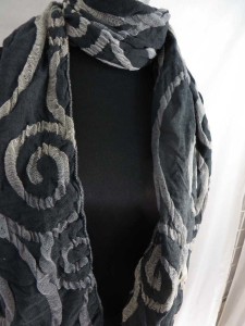 swirl winter knitted scarves neckwarmer bubble shawls.