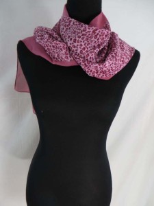 animal skin leopard print chiffon scarves scarf shawl wrap