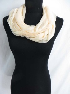 plain color infinity scarf / circle loop long wrap / endless shawl / cowl neck circular scarf / eternity scarf / double loop scarf