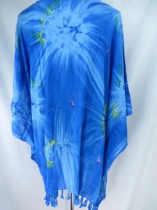 tie dye rayon womens poolside kaftan top shirt Made of 100% rayon, handmade in Bali Indonesia One size fits for all (Fits size S, M, L, X., 1X, 2X, 3X) only 2 colors as shown