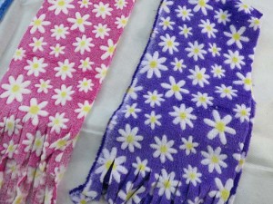 daisy flower kids scarf winter scarf