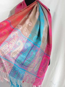double-sided vintage inspired pashmina scarves shawl wrap stole