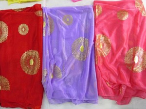 gold mandala circle print fashion scarves shawl wrap stole