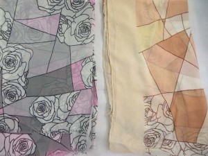 Rose design maxi long fashion scarves sarong wrap