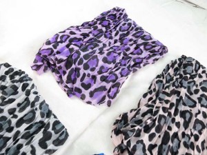  animal print leopard cheetah maxi long fashion scarves beach wrap skirt
