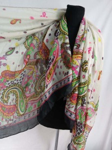 boho vintage paisley design maxi long fashion scarves sarong wrap