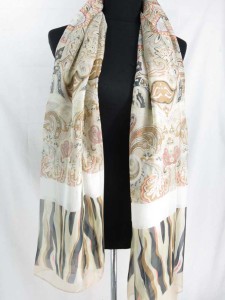 silky chiffon boho paisley maxi long fashion scarves sarong wrap