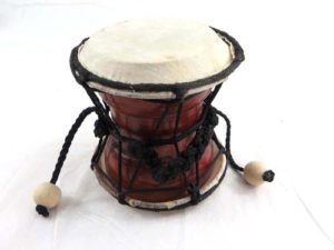 tribal percussion music instrument shaker maraca Agogo Handmade in Bali, Indonesia.