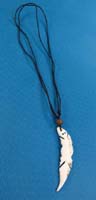carved seashell lizard pendant necklaces with adjustable black cord