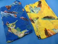tweeting birds design half seethrough lady shawl wrap stole scarf sarong