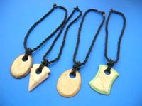 Bali stone fashion necklace