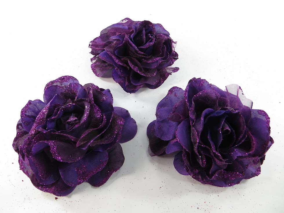 Glitter-rose-corsage-brooch-pin-ponytail-holder-04a