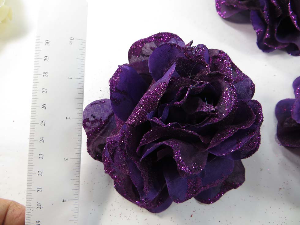 Glitter-rose-corsage-brooch-pin-ponytail-holder-04f