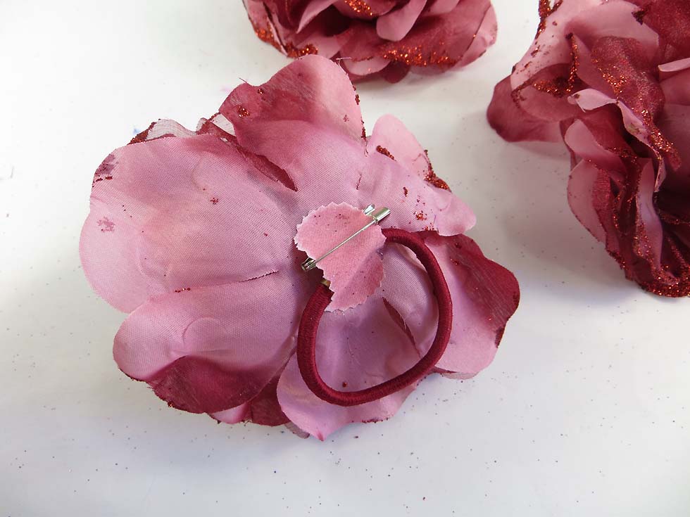 Glitter-rose-corsage-brooch-pin-ponytail-holder-08d