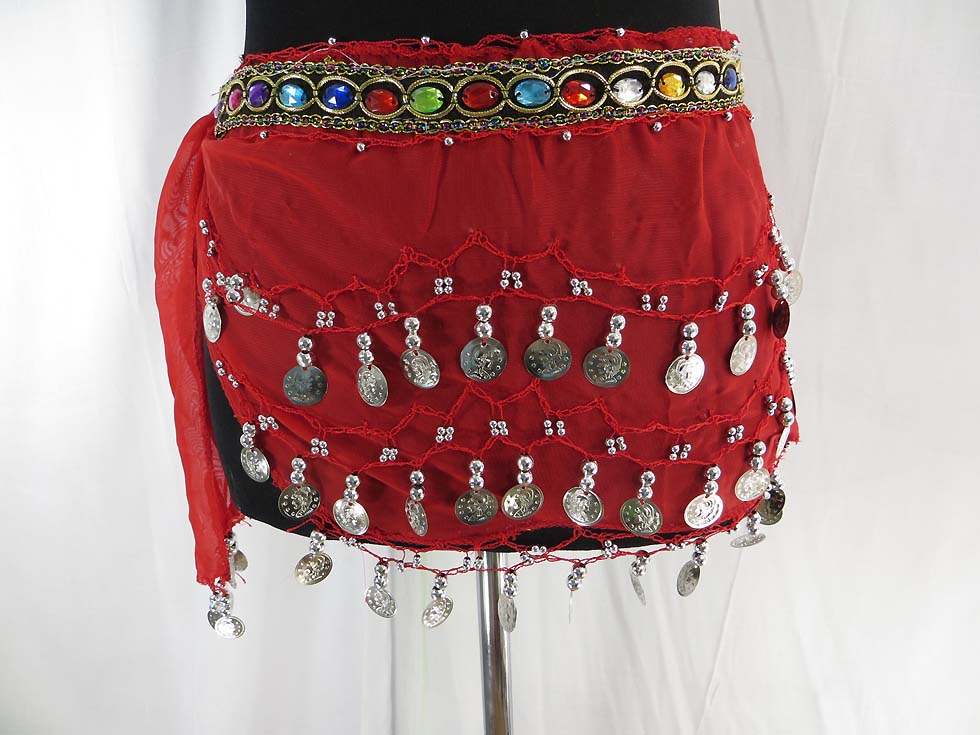 bellydancing hip scarf