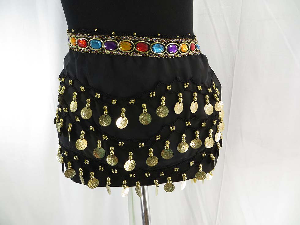 belly-dance-hip-scarf-skirt-wrap-black-2b