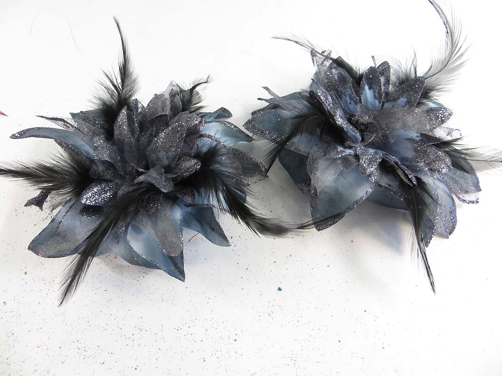 feather-glitter-flower-corsage-brooch-pin-ponytail-holder-05a