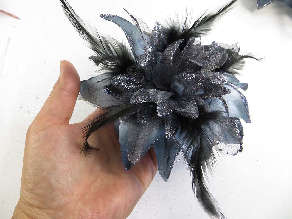 feather-glitter-flower-corsage-brooch-pin-ponytail-holder-05c