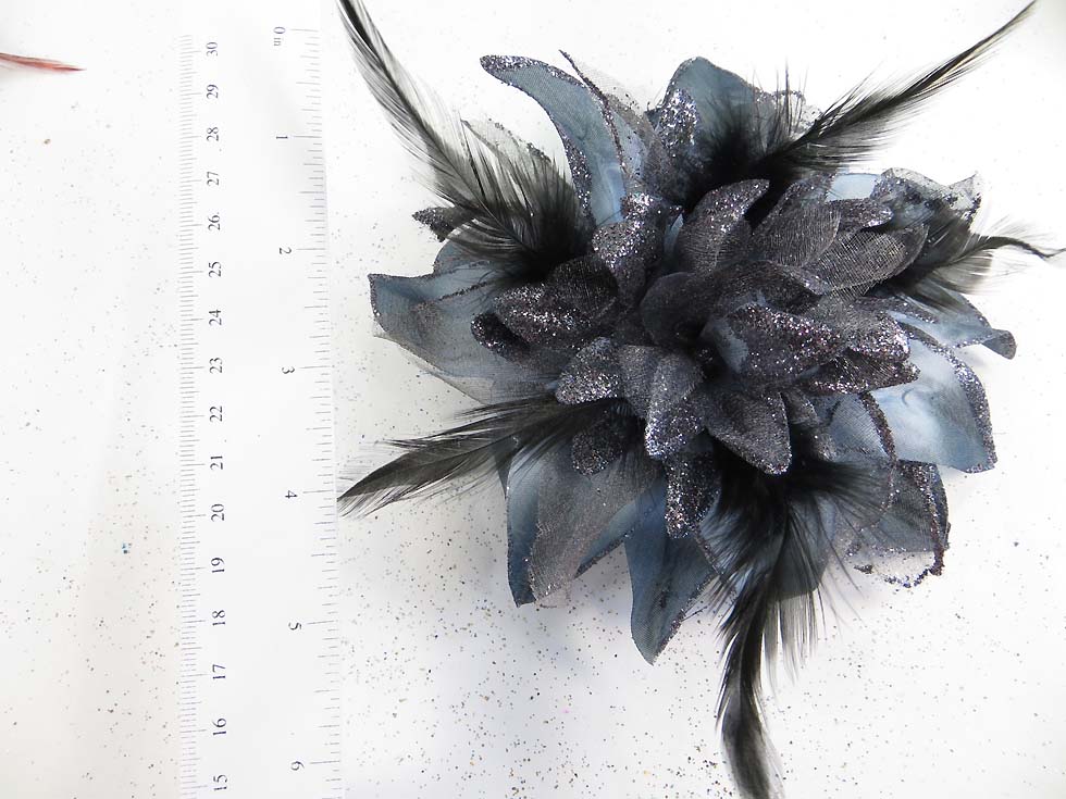 feather-glitter-flower-corsage-brooch-pin-ponytail-holder-05d