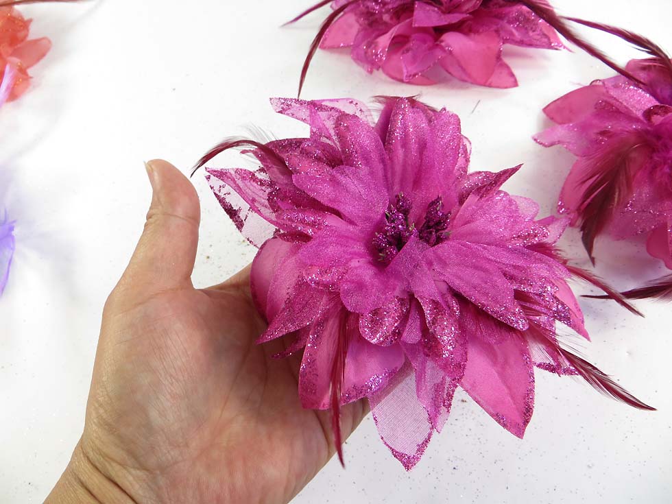 feather-glitter-flower-corsage-brooch-pin-ponytail-holder-06c