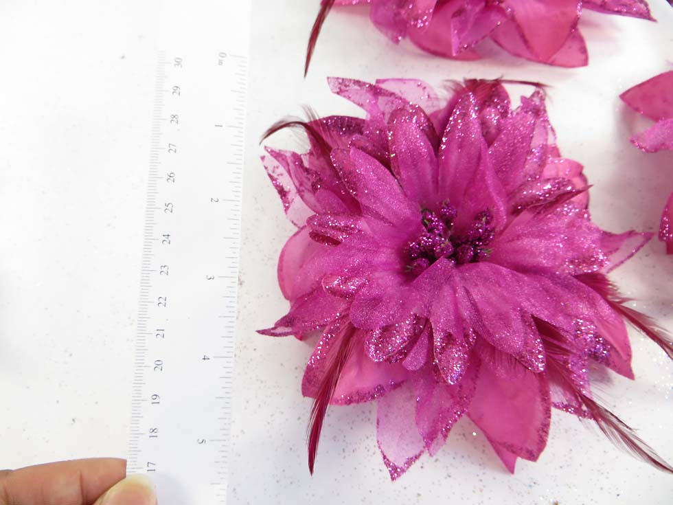 feather-glitter-flower-corsage-brooch-pin-ponytail-holder-06d