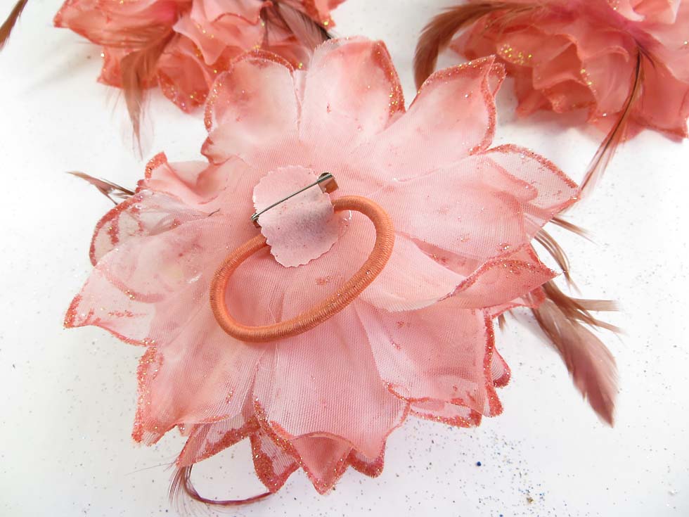 feather-glitter-flower-corsage-brooch-pin-ponytail-holder-08b