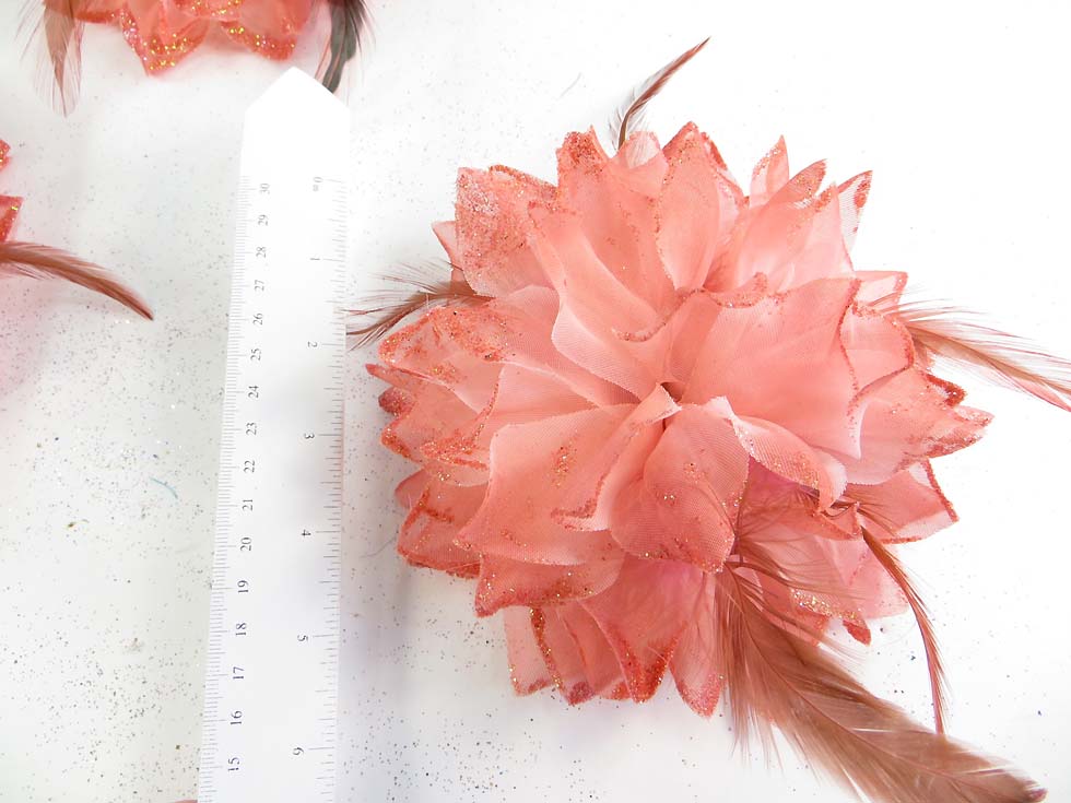 feather-glitter-flower-corsage-brooch-pin-ponytail-holder-08d