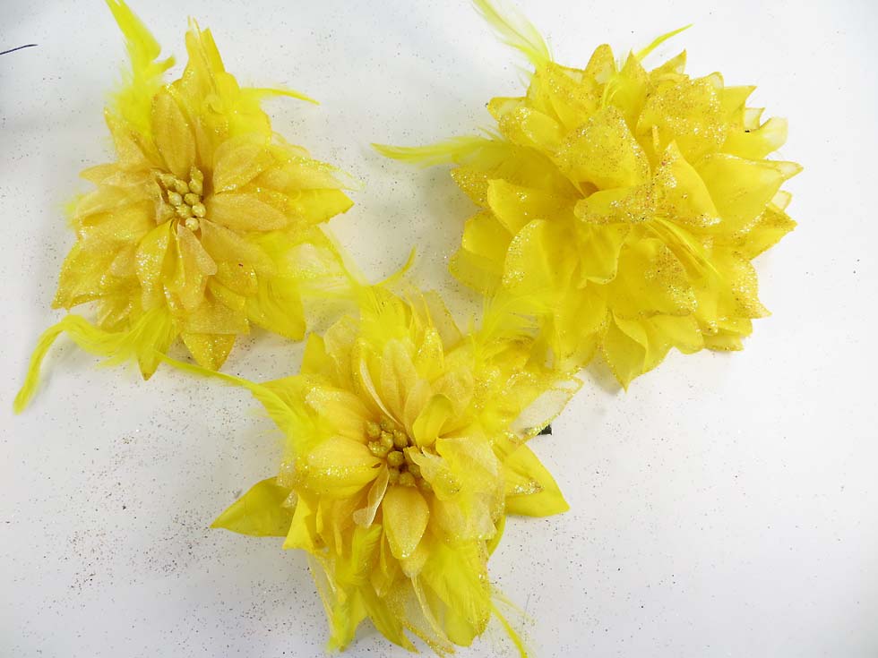 feather-glitter-flower-corsage-brooch-pin-ponytail-holder-09a