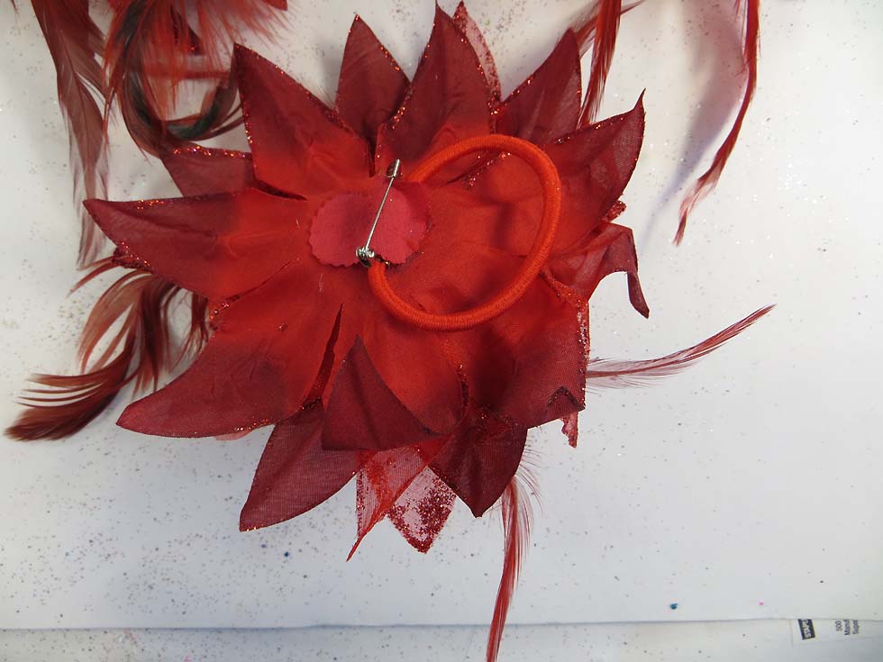 feather-glitter-flower-corsage-brooch-pin-ponytail-holder-10b