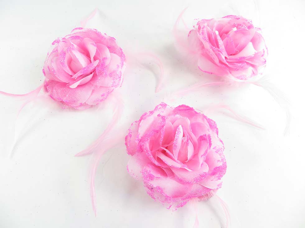 rose-feather-glitter-corsage-brooch-pin-ponytail-holder-01a