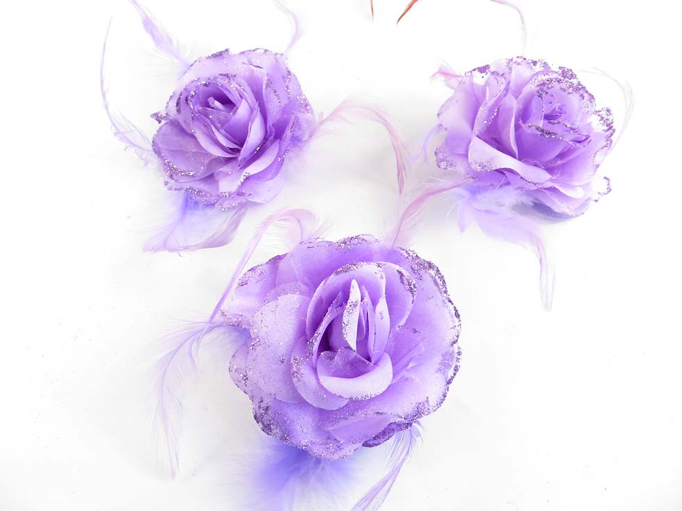 rose-feather-glitter-corsage-brooch-pin-ponytail-holder-06a