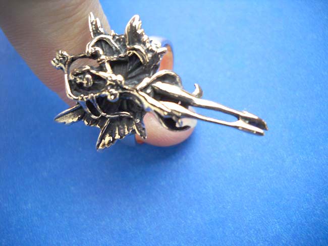 Beauty angel bronze ring