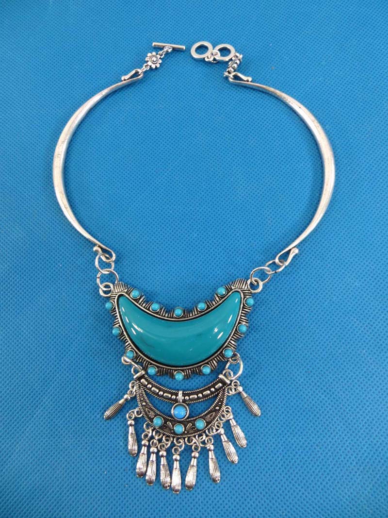 turquoise-necklace-53g