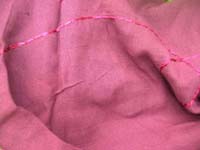 BLACK plain sarong with embroidery