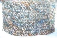 garden leaves sarong tie dye mixed colors