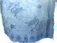 Chinese dragons sarong dark bluish grey