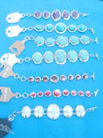 Fashion glass bead fashion bracelet