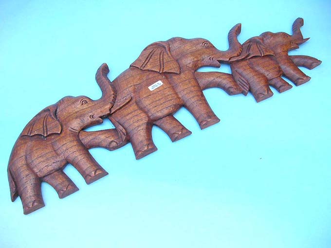 wall-plaque-triple-elephant