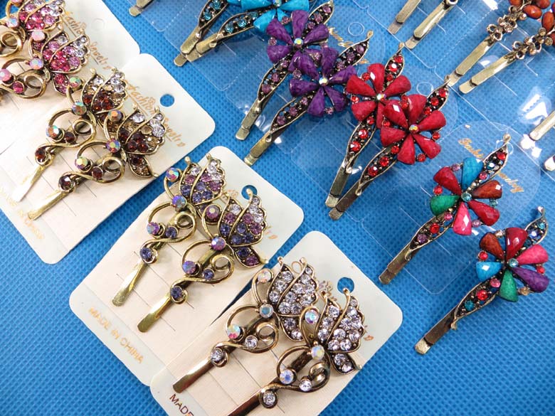 rhinestone-crystal-matching-pair-hairpins-hair-clips-5e