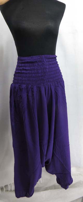 c126-harem-pants-romper-plain-color-g