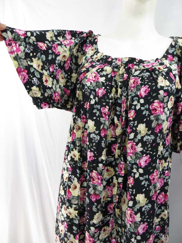 c142-floral-short-sleeve-resort-dress-over-size-c