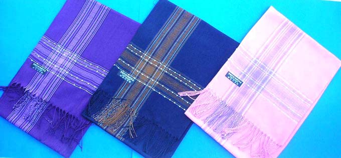 light thin Pashmina fringed shawl man and women's scarves, women clothes online