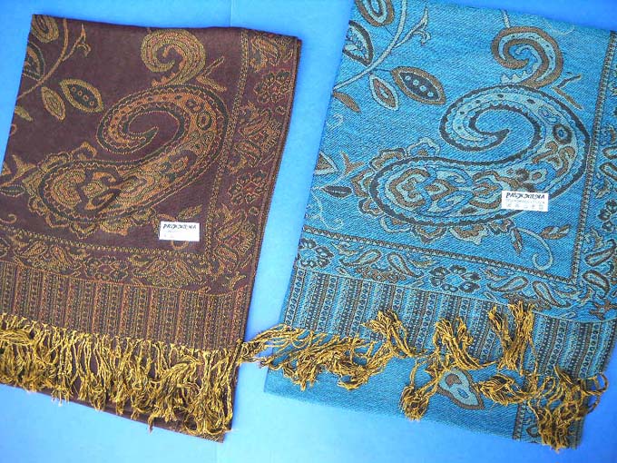 tranditional classic paisley pashmina shawls wear