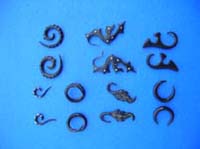 Designer horn earring gift wear