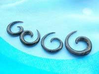 Organic horn talon hanger plugs