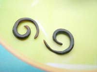 Water Buffalo Horn Ear Plug 