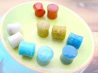 Resin ear plugs